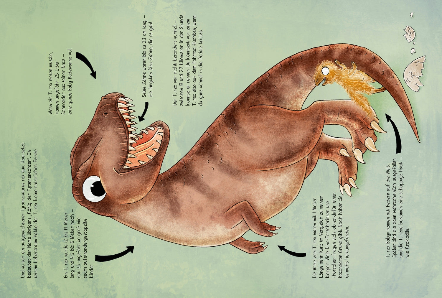 101 Dinos und alles, was du über sie wissen musst! Ruby van der Bogen 9783751206488 Friedrich Oetinger GmbH (4)