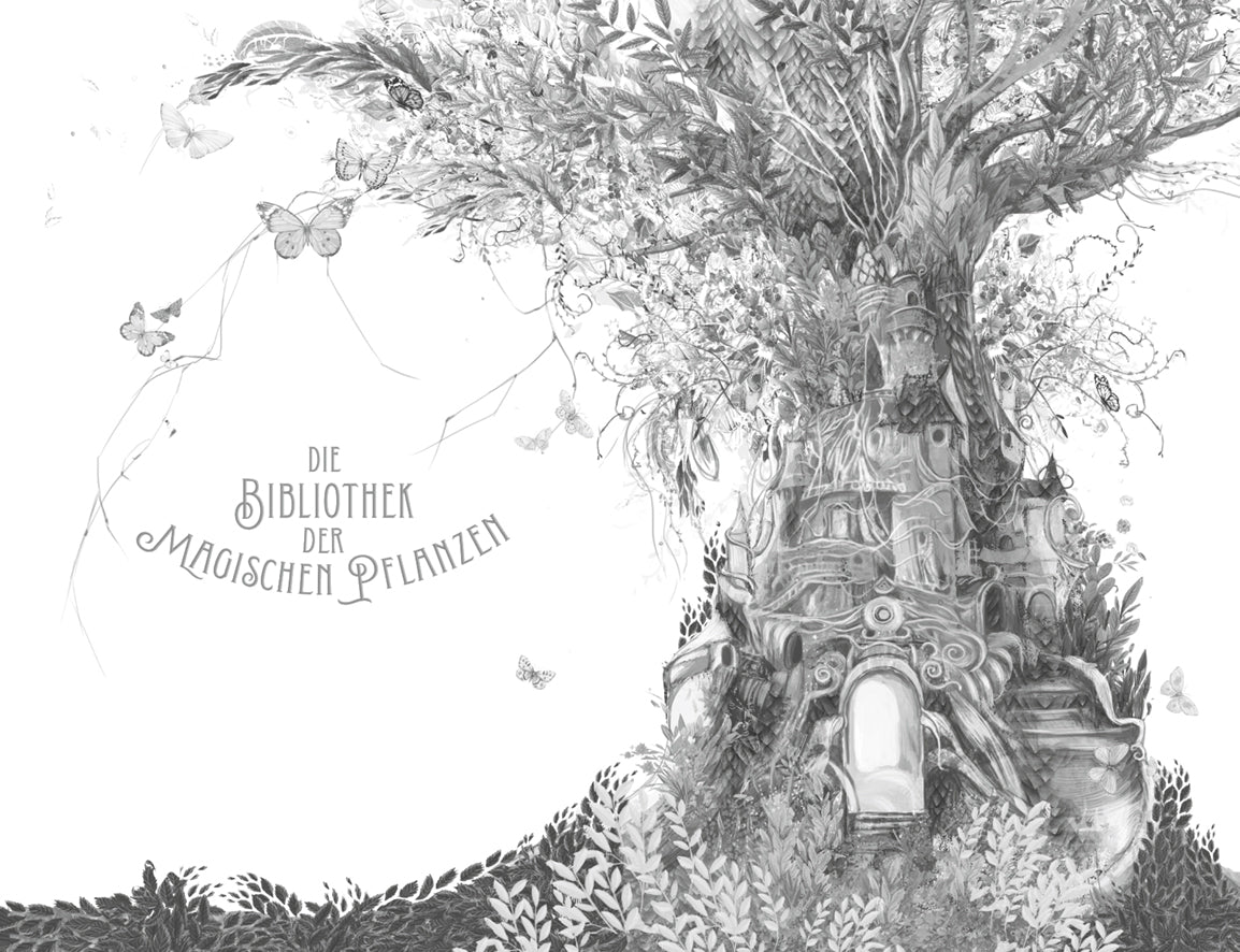 Ginger und die Bibliothek der magischen Pflanzen