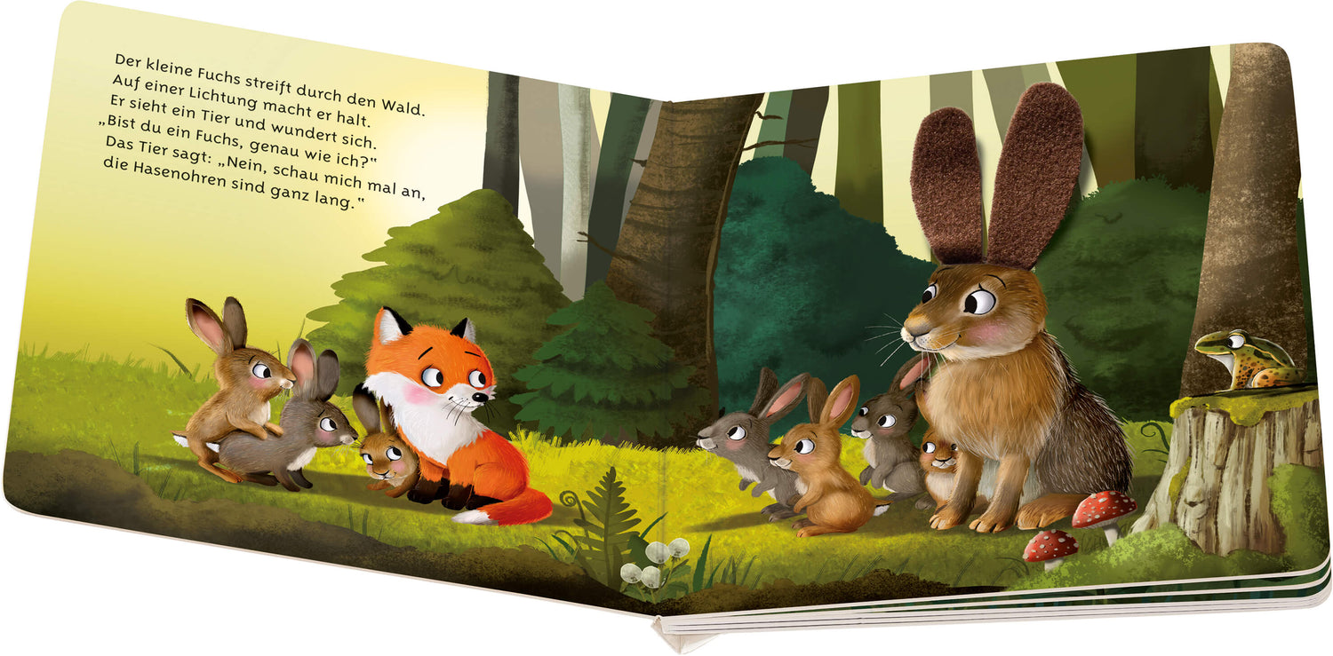 Mein erstes Vorlese-Fühlbuch - Bist du ein Fuchs?