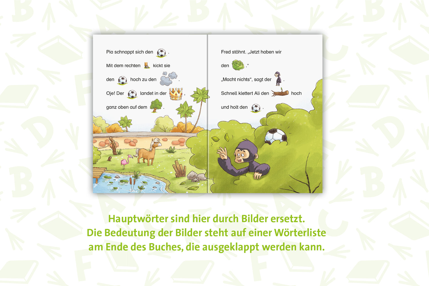 Leserabe Vor-Lesestufe - Die Tierolympiade