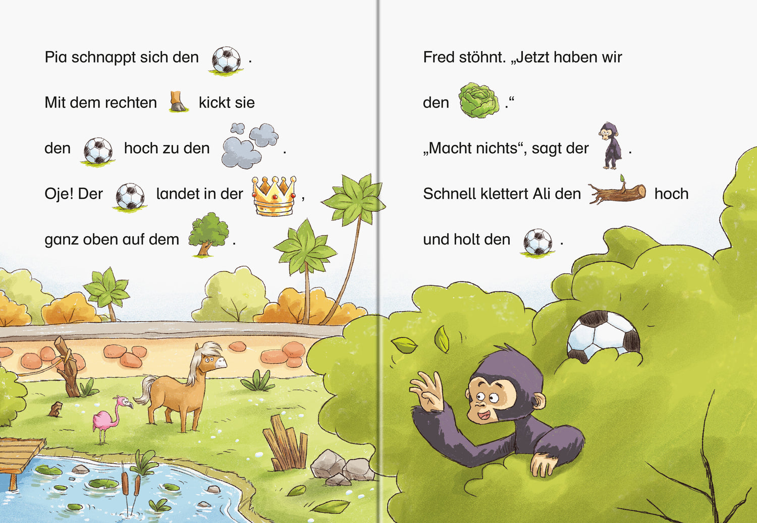 Leserabe Vor-Lesestufe - Die Tierolympiade