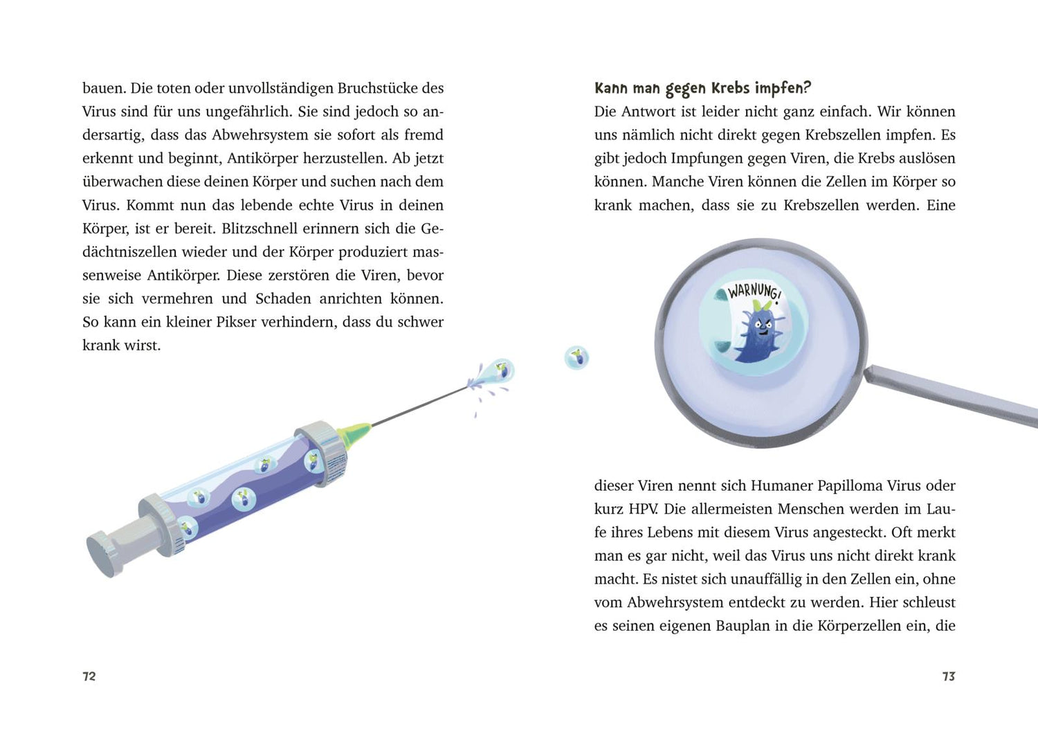 Wie ist das mit dem Krebs?