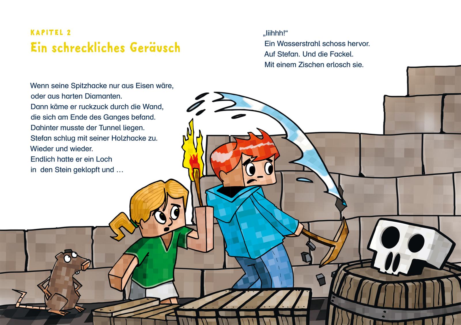 Minecraft 1: Zombies – bis der Arzt kommt! Einfach Lesen Lernen