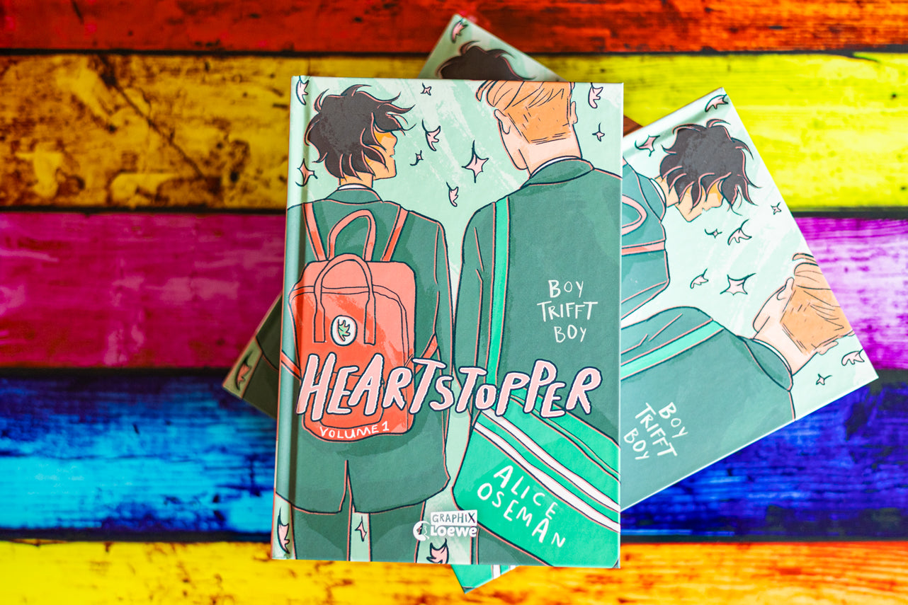 Heartstopper Volume 1 (deutsche Hardcover-Ausgabe)