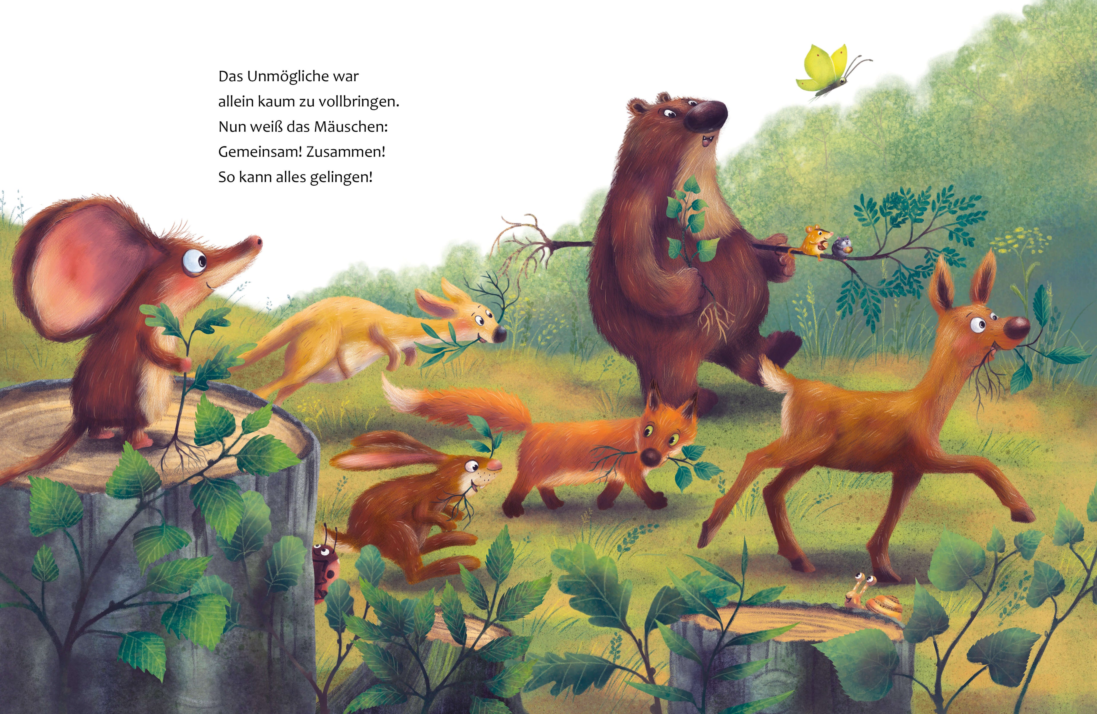 Ich habe einen Traum, sagte die kleine Waldmaus