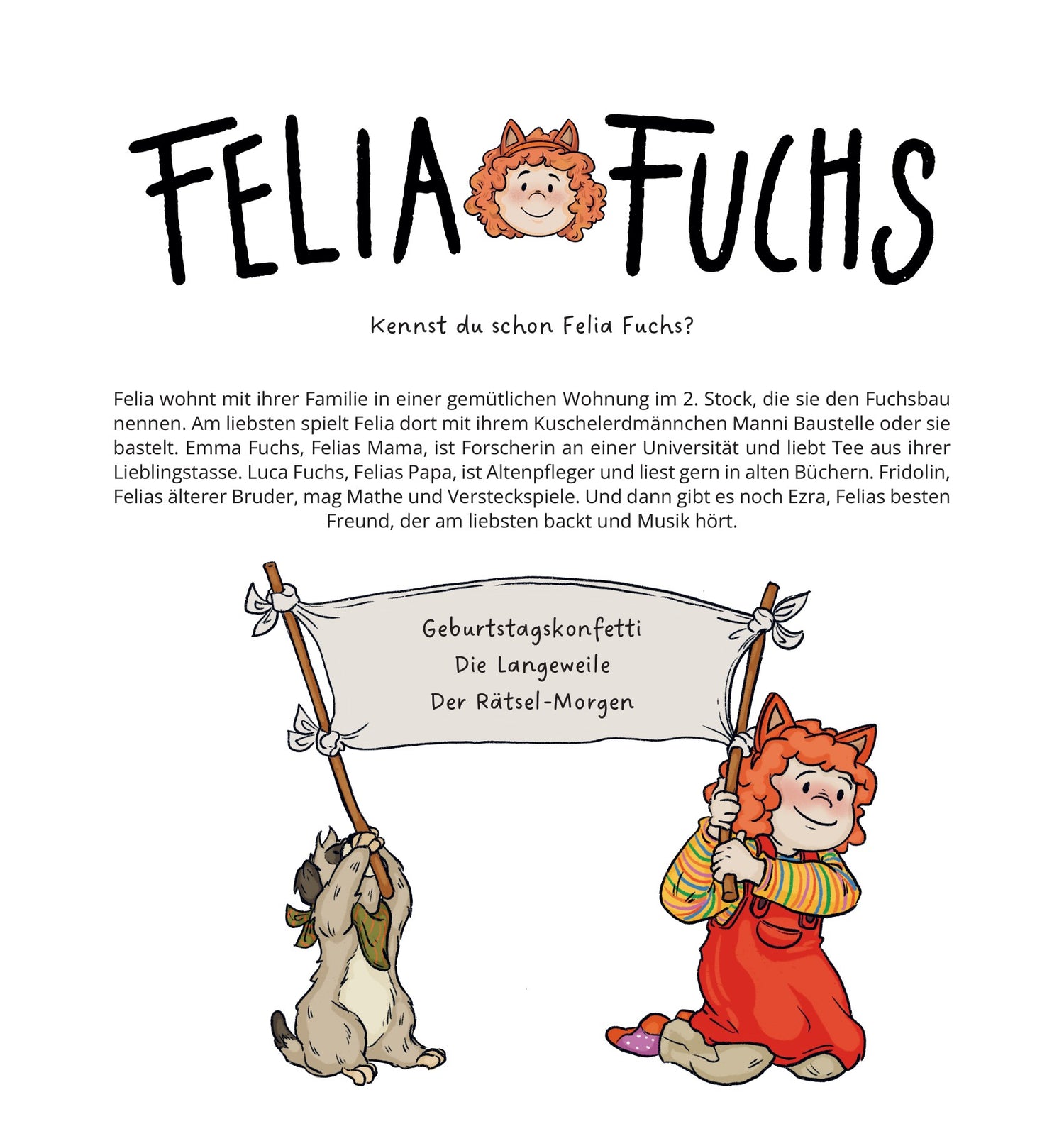 978-3-911521-00-0 Felia Fuchs - Alltagsgeschichten aus dem Fuchsbau Band 1: Bei uns zu Hause (2)