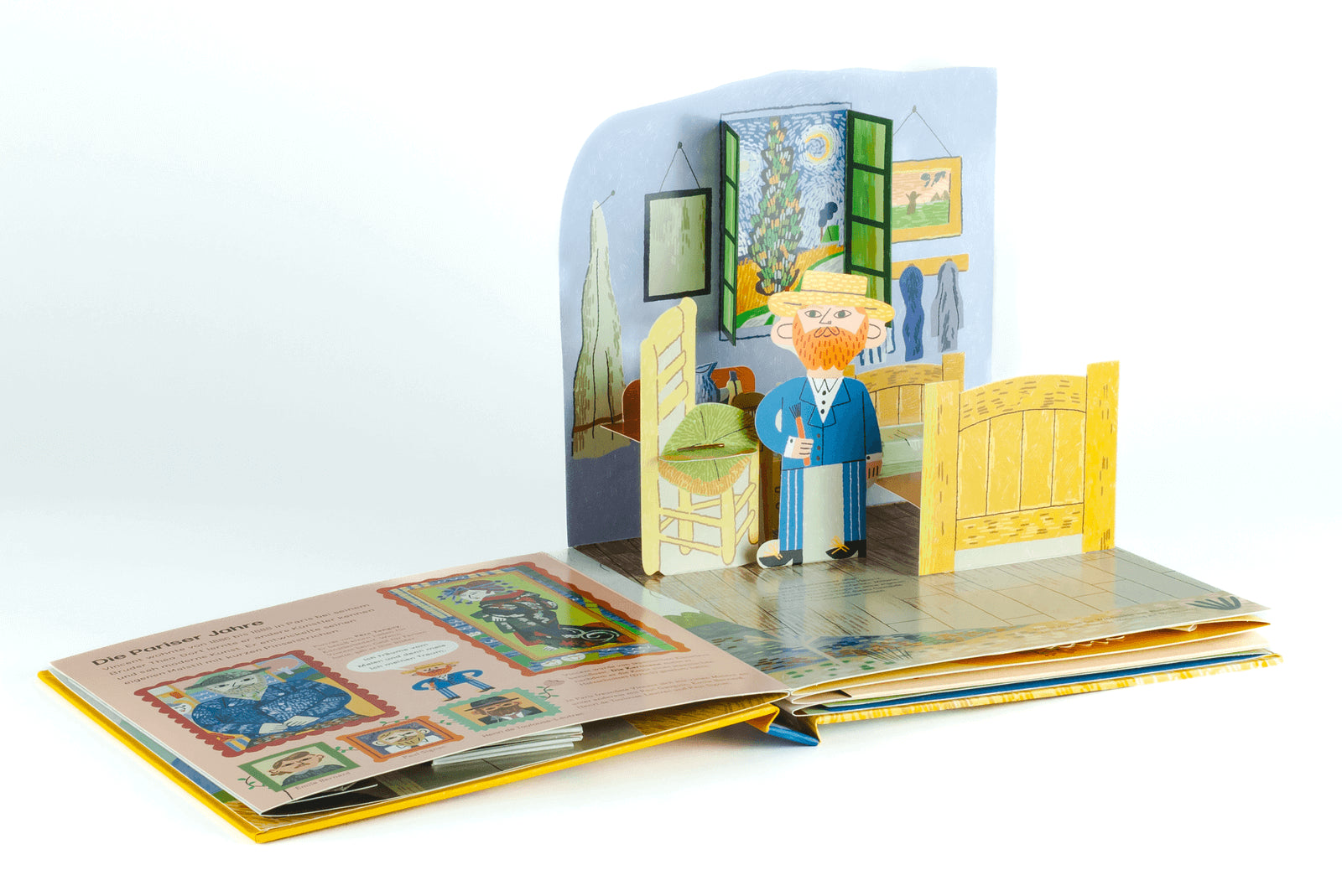 ART POPS: Vincent Van Gogh Ein Pop-up-Buch | Pop-up Bilderbuch über große Kün Susie Hodge 9783737373876 FISCHER Duden Kin...