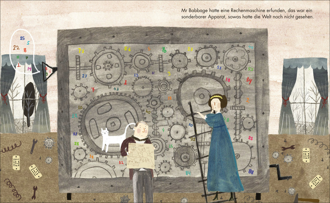 Ada Lovelace Little People, Big Dreams. Deutsche Ausgabe | Kind María Isabel Sánchez Vegara 9783458179146 Insel Verlag (2)