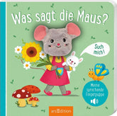 ArsEdition GmbH 9783845862248 Meine sprechende Fingerpuppe: Was sagt die Maus? Such mich! (1)