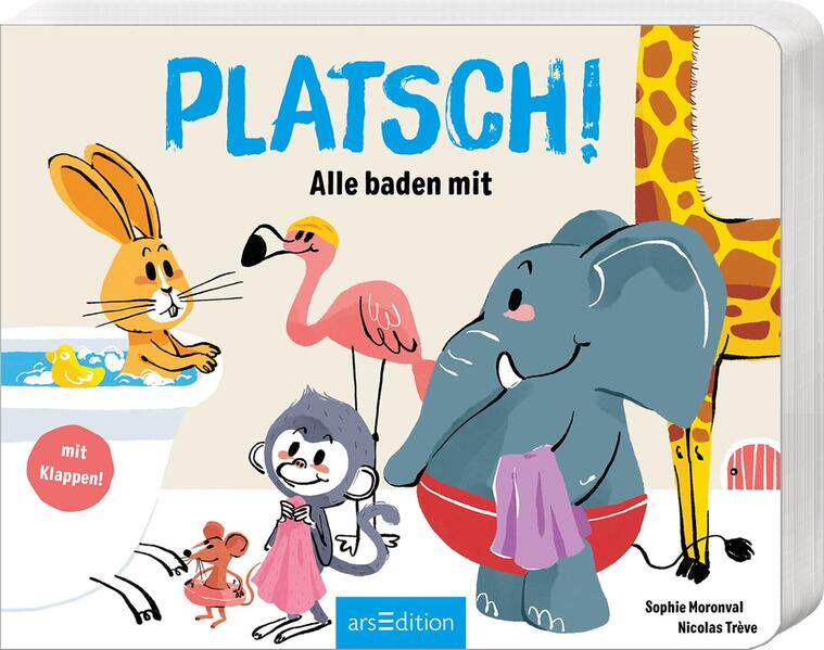 ArsEdition 978-3-8458-5887-6 Platsch! Alle baden mit (1)