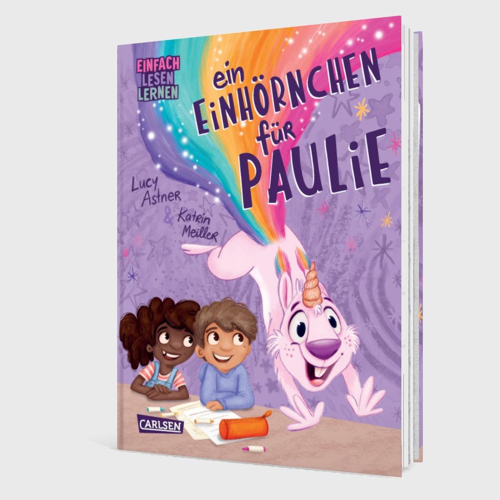 Carlsen  9783551691170 Ein Einhörnchen für Paulie Einfach Lesen Lernen (4)