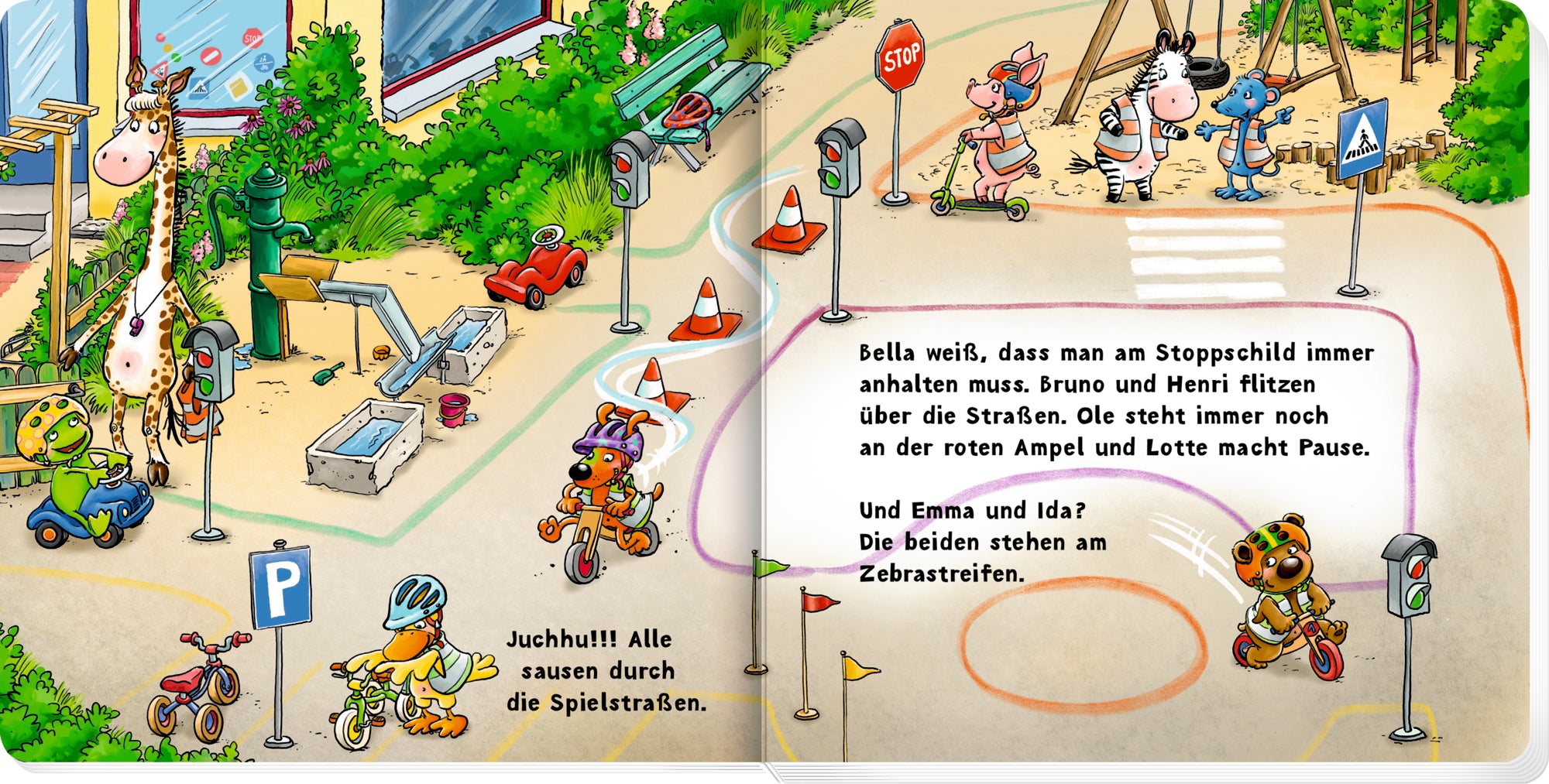 Coppenrath Verlag GmbH & Co. KG 9783649672197 Laufrad, Helm & Zebrastreifen Verkehrserziehung im Kindergarten (5)
