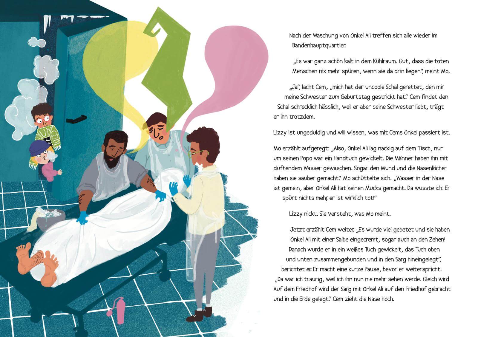 Der Club der kalten Hände Wir stellen uns furchtlos den Toten und dem Ende.  Christine Pernlochner-Kügler 9783551254887 C...