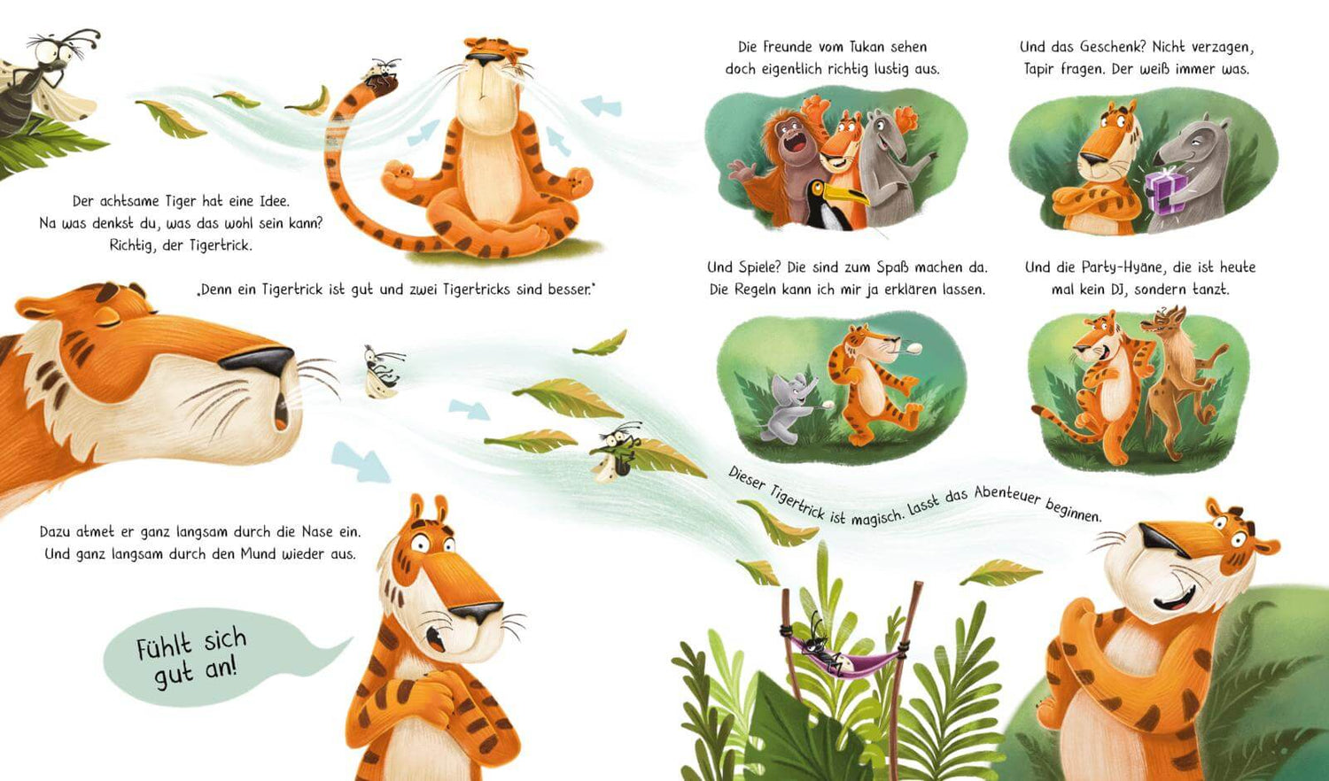 Der achtsame Tiger 2: So ein Kuddelmuddel  Max & Niclas 9783551523730 Carlsen Verlag GmbH (3)