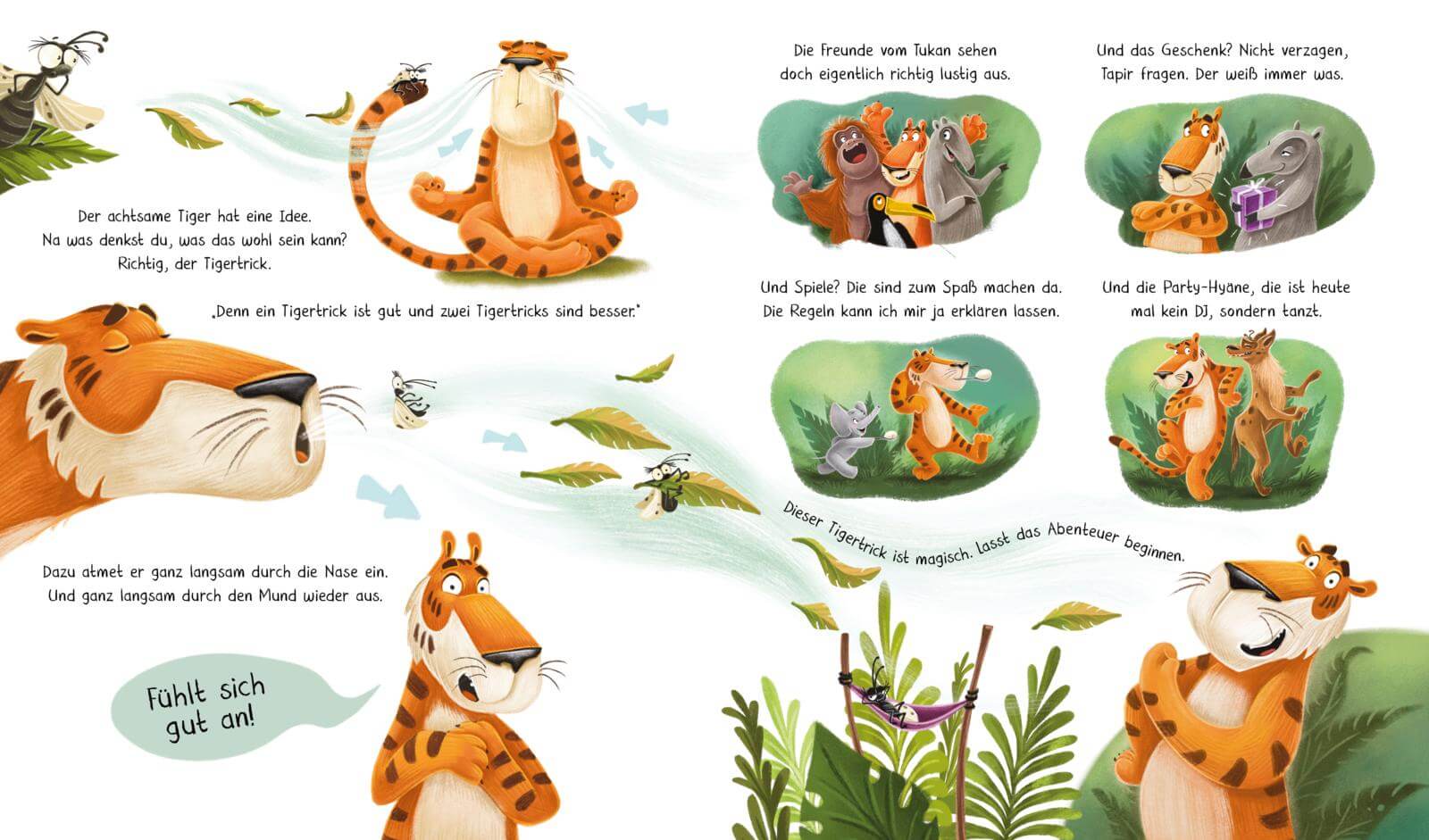 Der achtsame Tiger 2: So ein Kuddelmuddel  Max & Niclas 9783551523730 Carlsen Verlag GmbH (3)