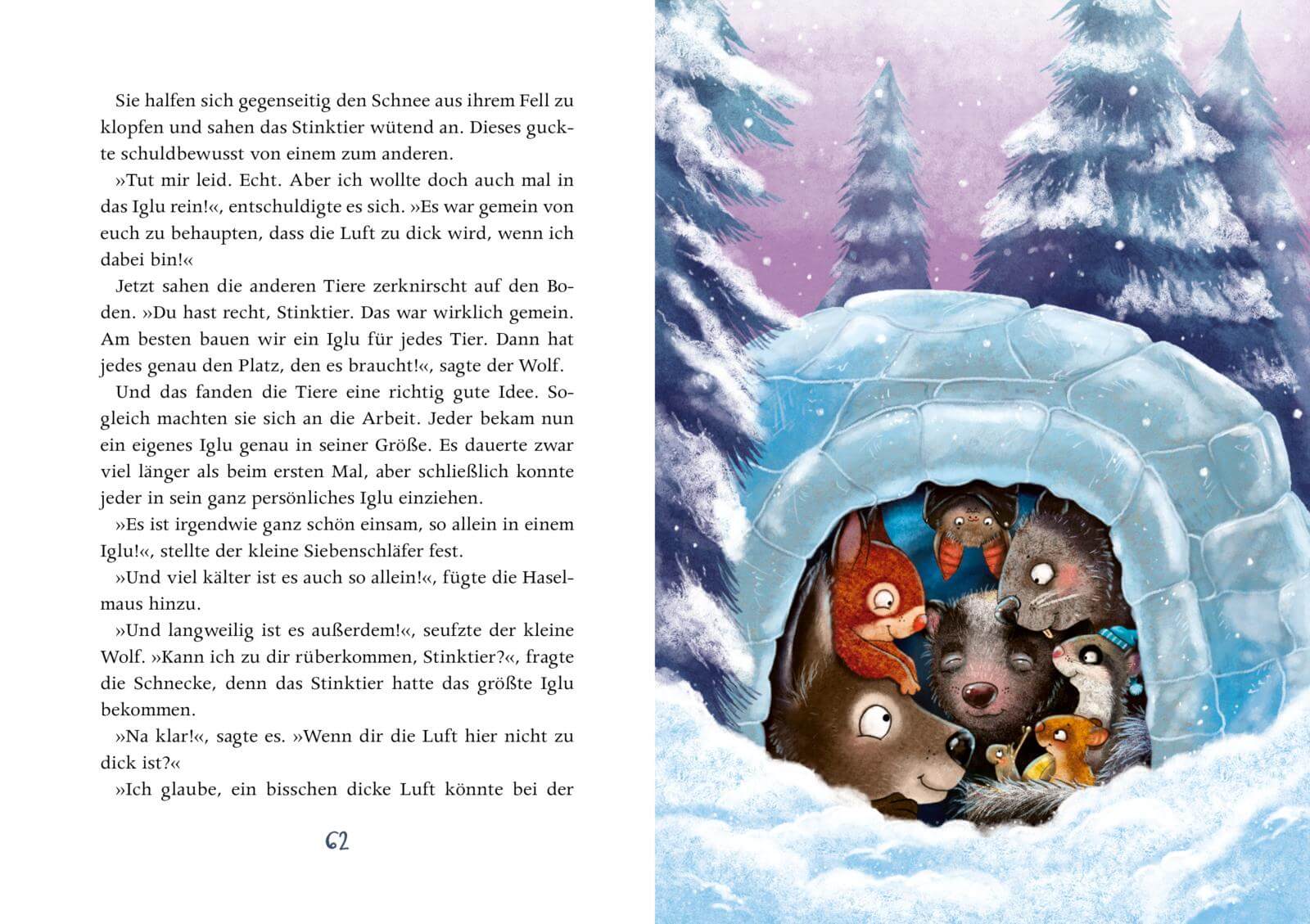 Der kleine Siebenschläfer: Eine Pudelmütze voller Wintergeschichten Vorlesebuch mit Fensterstickern Sabine Bohlmann Thien...