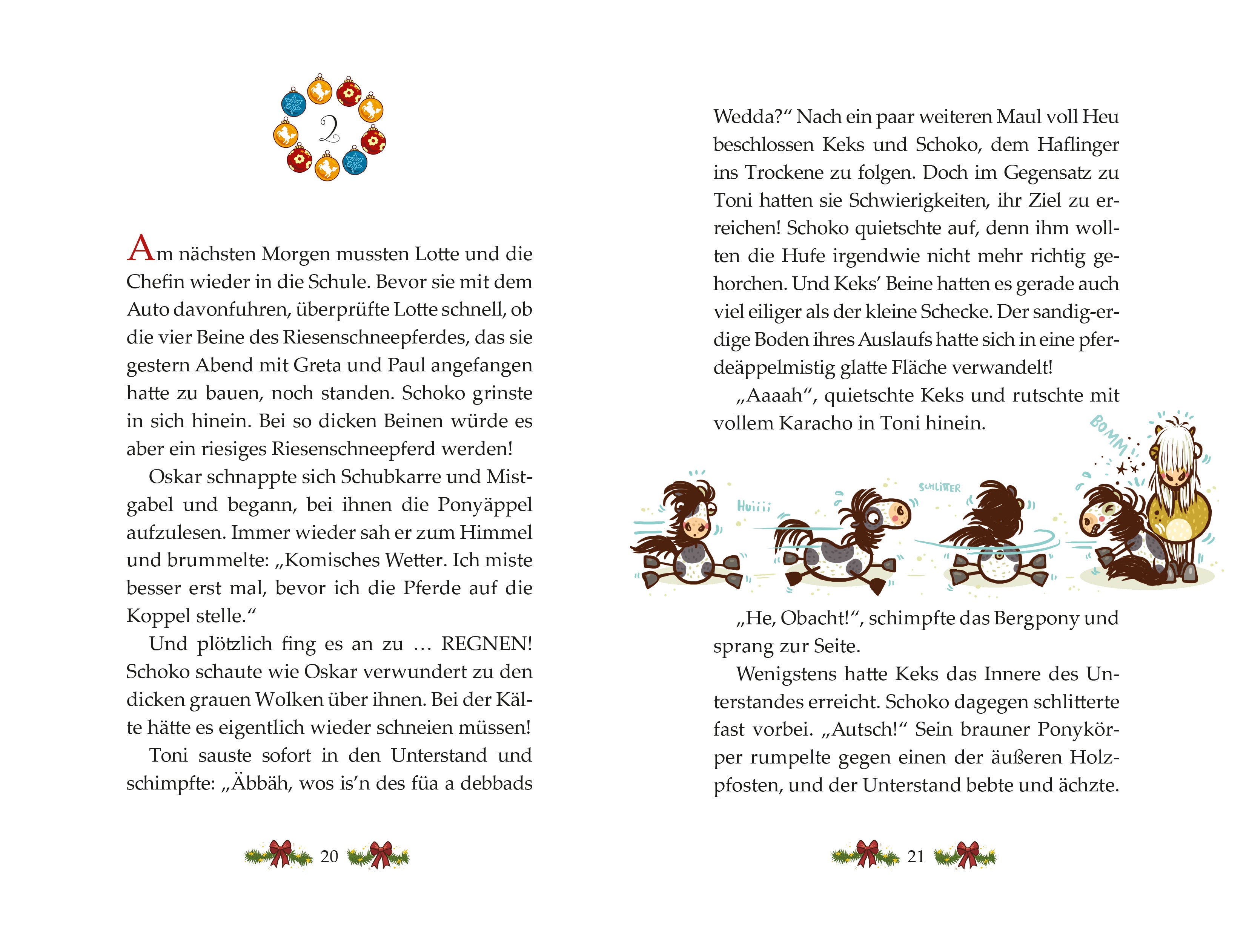 Die Haferhorde - Advent, Advent, ein Pony rennt! Band 16 der lustigen Ponyabenteuer für Kinder ab 8 Suza Kolb 97837348403...