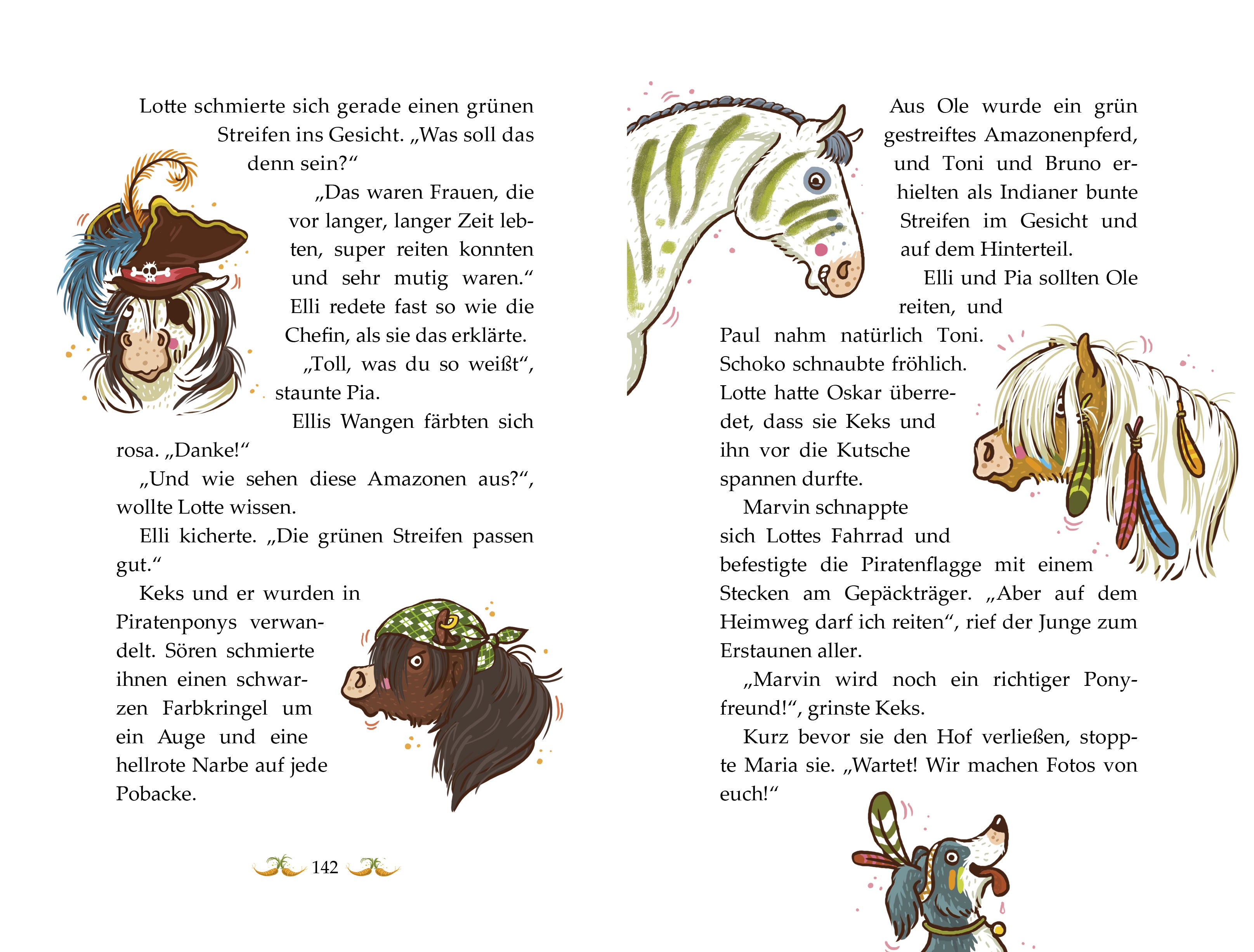 Die Haferhorde - Eins, zwei, Ponyzei! Band 11 der lustigen Ponyabenteuer für Kinder ab 8 Suza Kolb 9783734840326 (3)