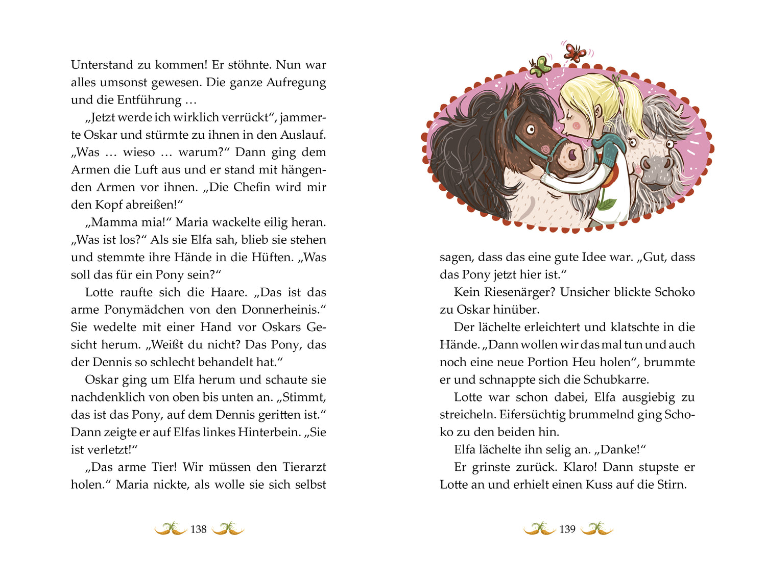 Die Haferhorde - Schmetterlinge im Ponybauch Band 4 der lustigen Ponyabenteuer für Kinder ab 8  Suza Kolb 9783734840234 (4)