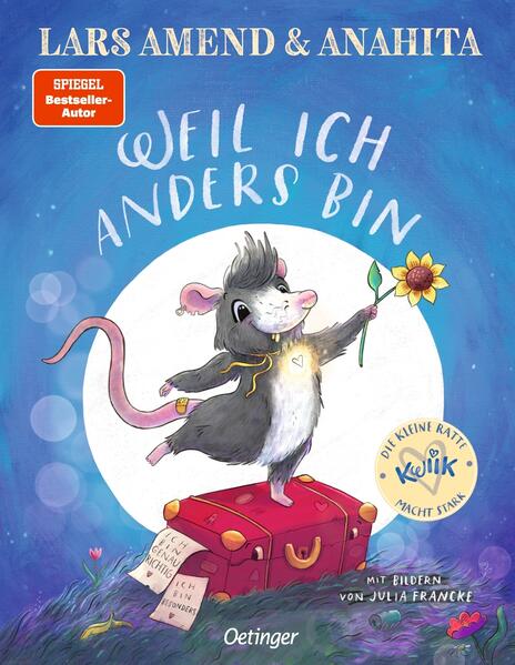 Die kleine Ratte Kwiik macht stark. Weil ich anders bin  Anahita 9783751205429 Friedrich Oetinger GmbH (1)