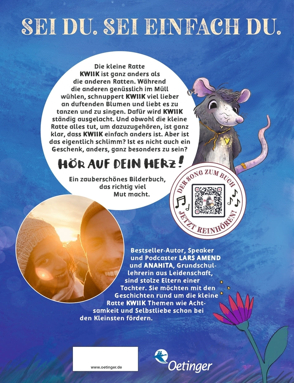 Die kleine Ratte Kwiik macht stark. Weil ich anders bin  Anahita 9783751205429 Friedrich Oetinger GmbH (2)