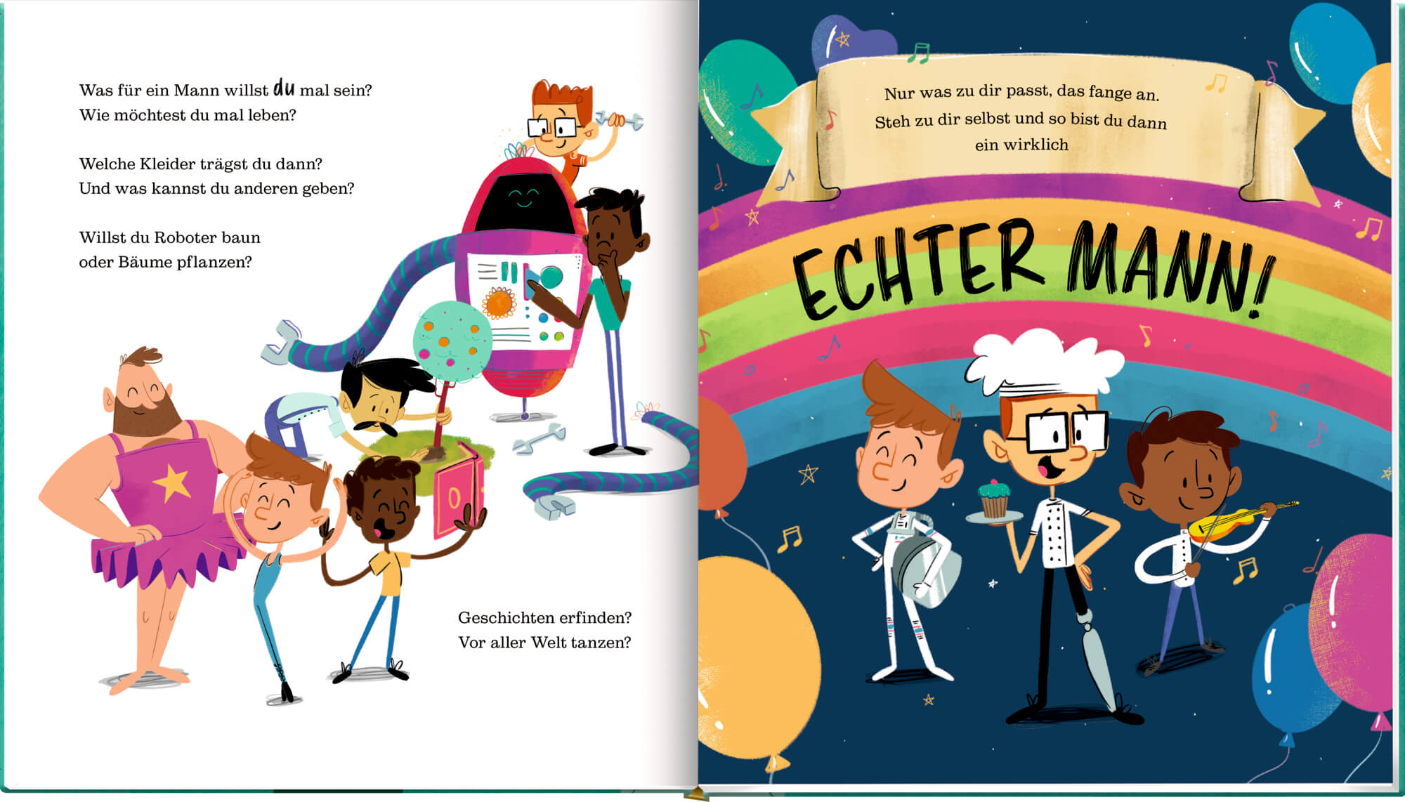 Echte Jungs wie du und ich Scott Stuart 9783649645306 Coppenrath Verlag GmbH & Co. KG (3)