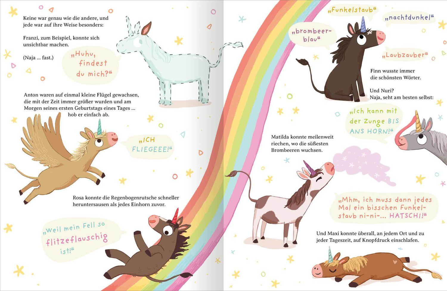 Ein Einhorn namens Oktober Ein Bilderbuch über die Zauberkraft, die in uns al Maria Höck 9783845865133 ArsEdition GmbH (3)