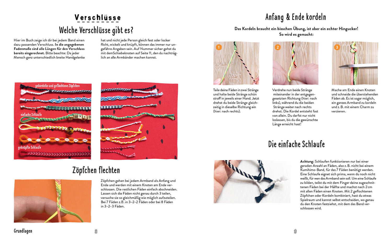 Eintausendundeineidee (1001) – Armbänder für mich und meine Freund*innen Mit extra vielen Schrittbildern und Anleitungs-V...