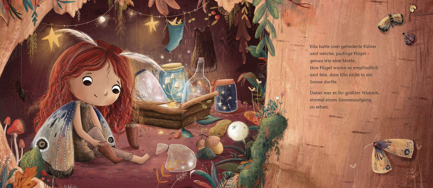 Ella und der Funkelzauber Bilderbuch zur Beschäftigung und gegen die Angst v Lucy Fleming 9783328300069 Penguin Junior (4)