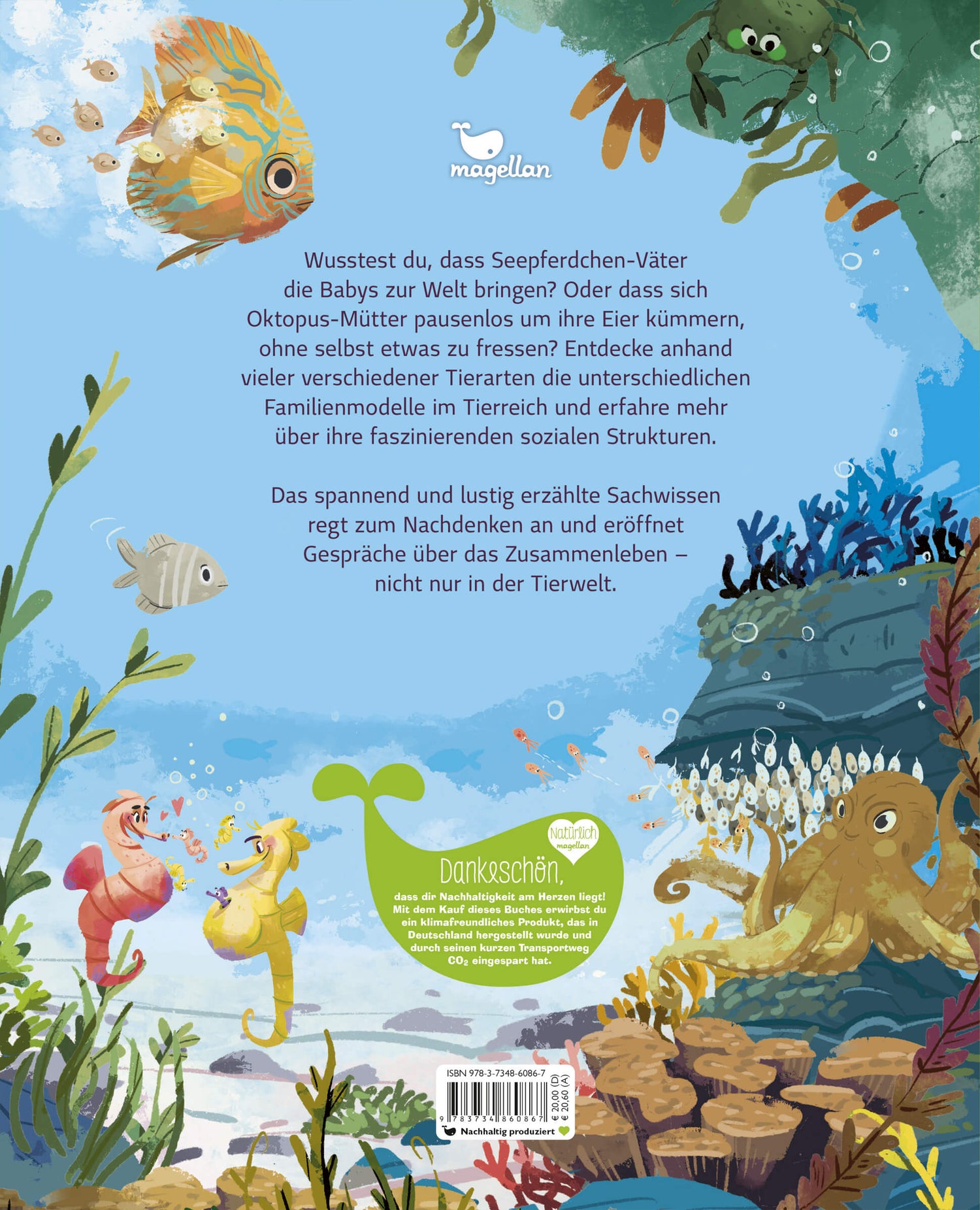 Familien im Tierreich Ein Sachbuch für Kinder ab 6 Jahren über Familiens  Tecnoscienza 9783734860867 Magellan GmbH & Co. ...