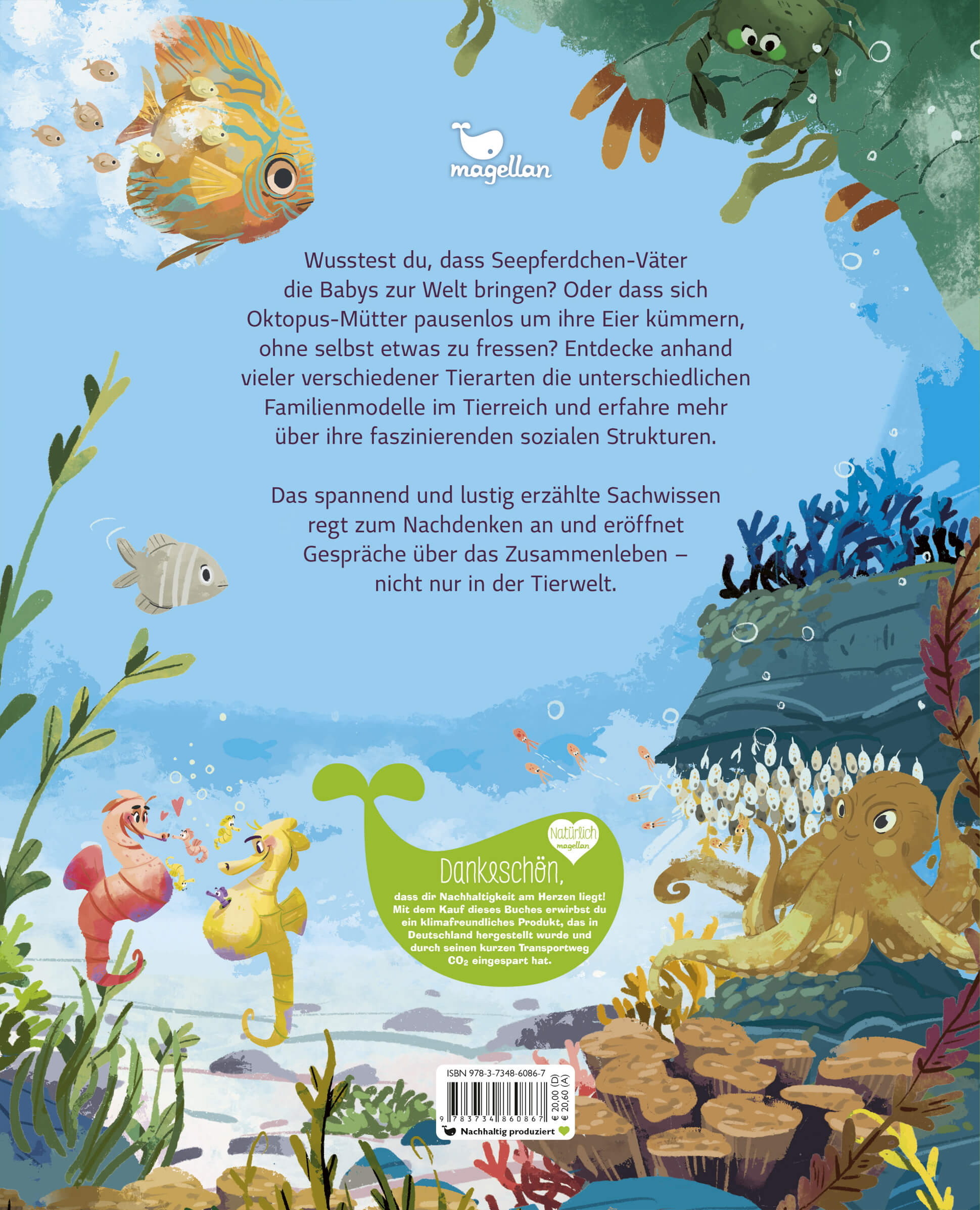 Familien im Tierreich Ein Sachbuch für Kinder ab 6 Jahren über Familiens  Tecnoscienza 9783734860867 Magellan GmbH & Co. ...