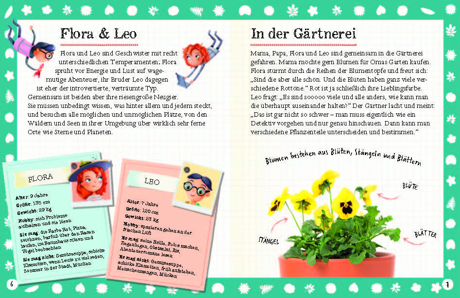 Flora & Leo. Mein erstes Herbarium Christine Schreier 9783968080093 Sophie Verlag GmbH (12)