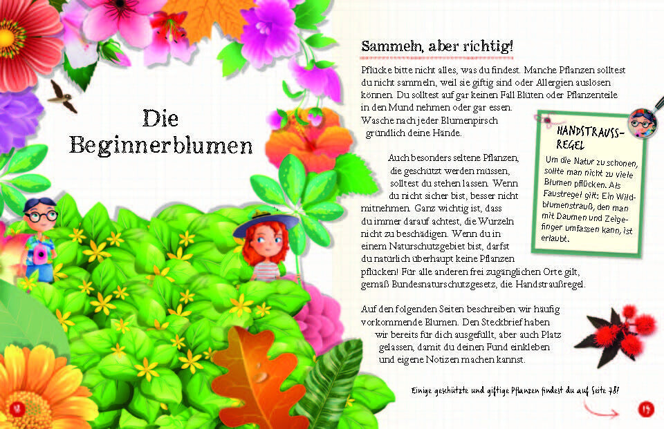 Flora & Leo. Mein erstes Herbarium Christine Schreier 9783968080093 Sophie Verlag GmbH (9)