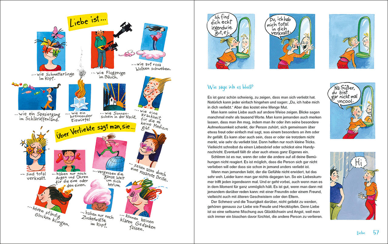 Ganz schön aufgeklärt! Alles, was Kinder über Aufklärung wissen müssen -  Jörg Müller 9783743224193 Loewe Verlag GmbH (2)