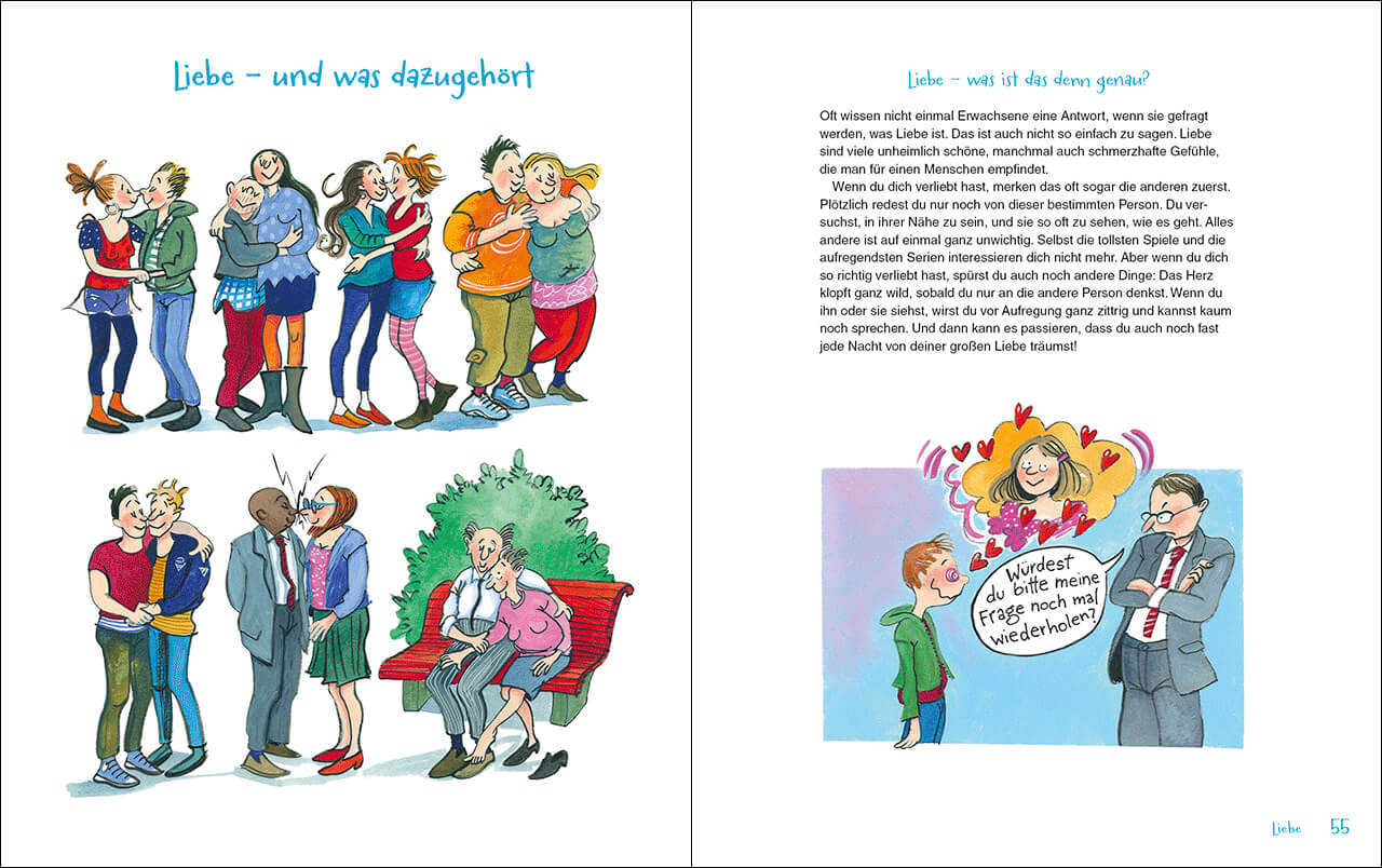 Ganz schön aufgeklärt! Alles, was Kinder über Aufklärung wissen müssen -  Jörg Müller 9783743224193 Loewe Verlag GmbH (5)