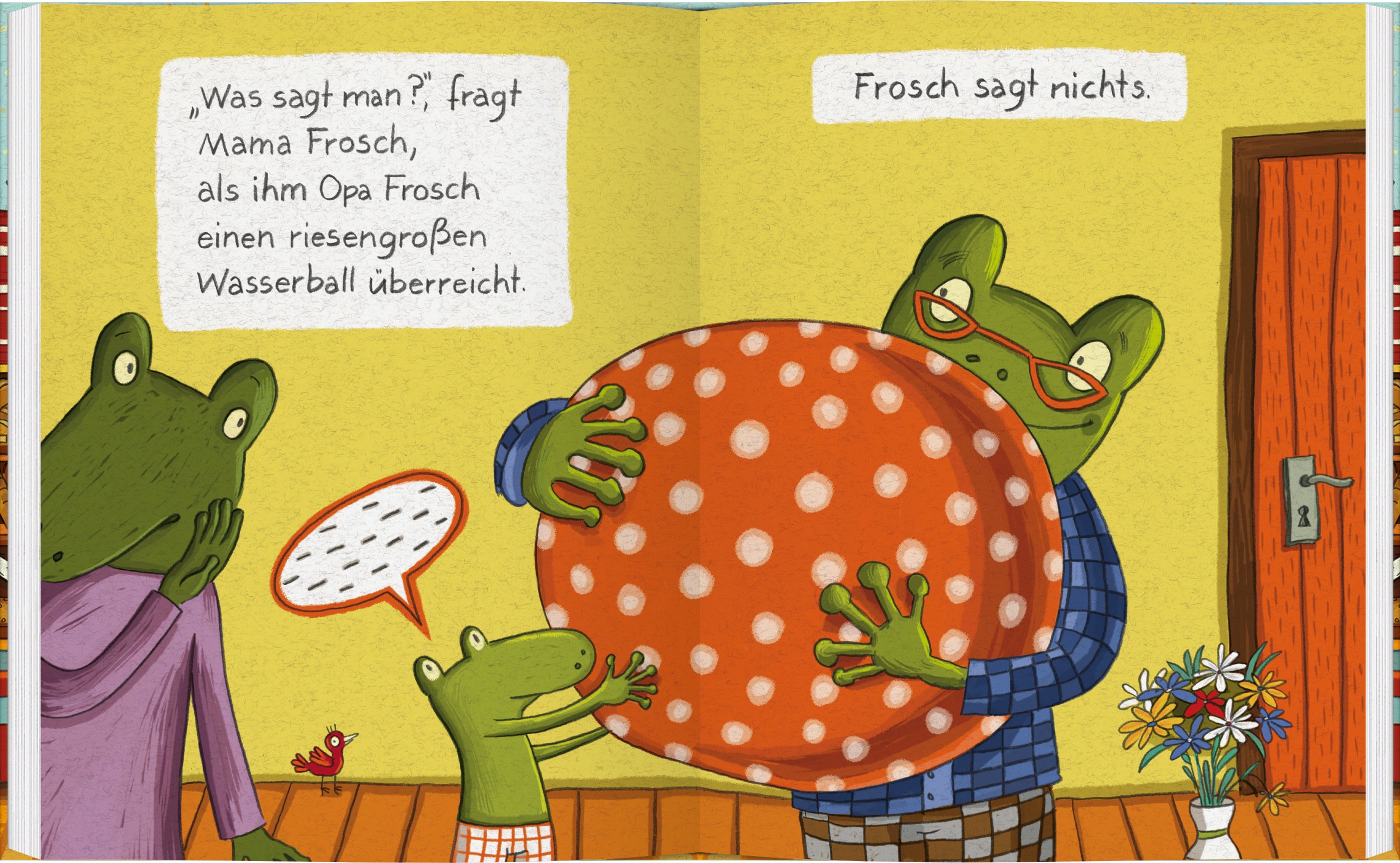 Gerstenberg 9783836962810 Sag mal DANKE, du Frosch! (2)