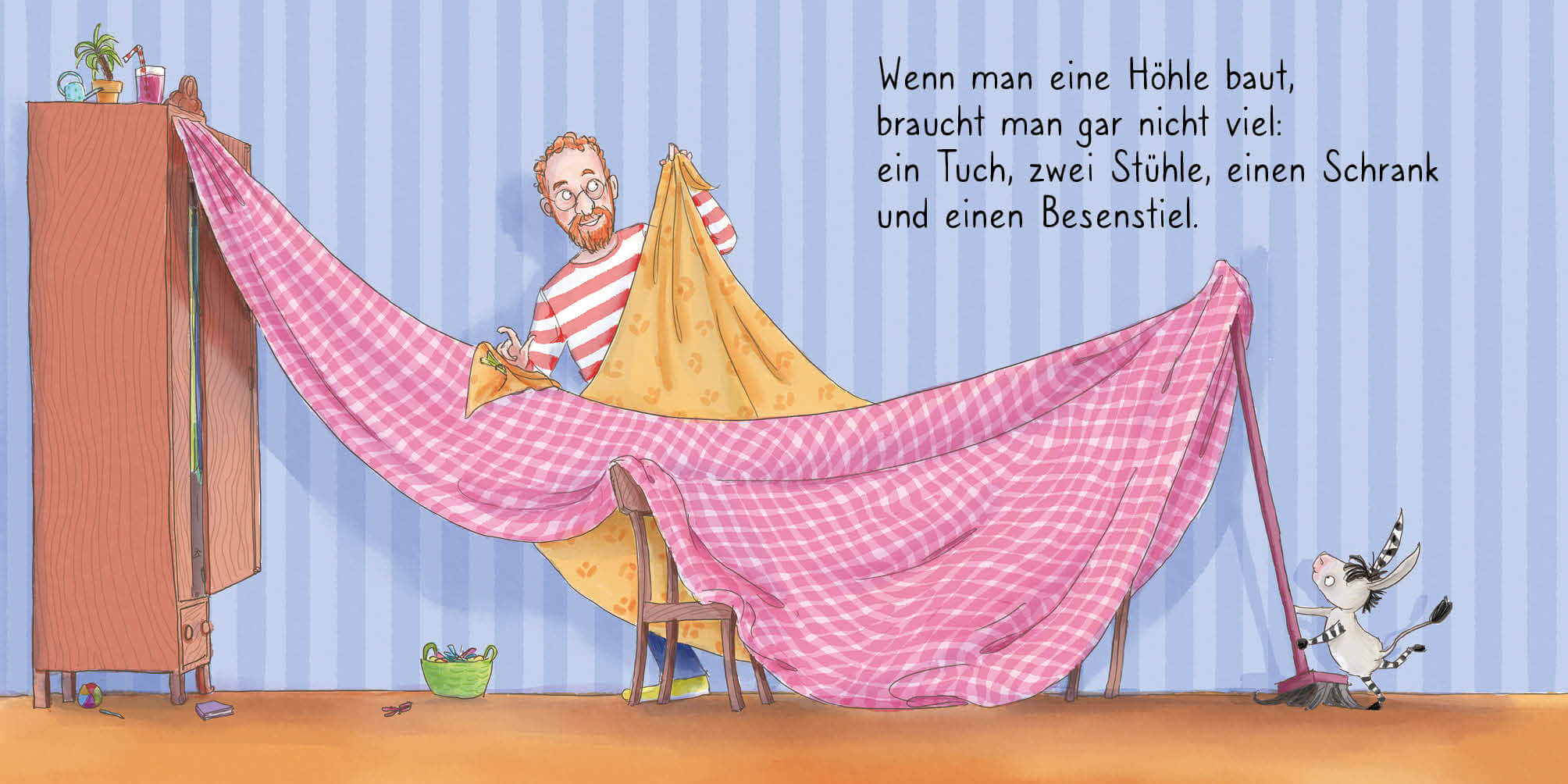 Grimm und Möhrchen bauen sich eine Höhle Ein gereimtes Zesel-Pappbilderbuch für Kinder ab 2 Stephanie Schneider 978342376...