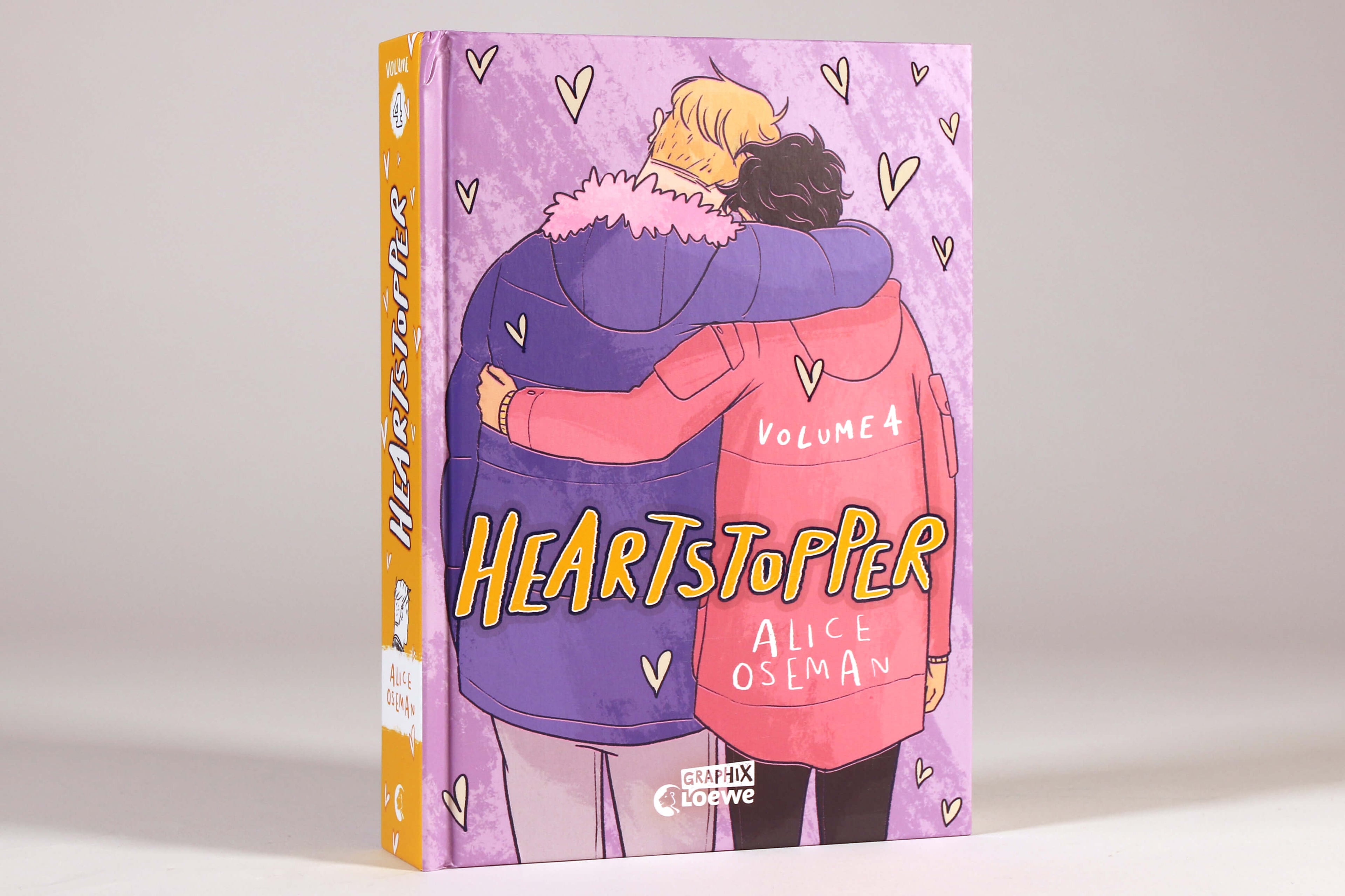 Heartstopper Volume 4 (deutsche Hardcover-Ausgabe) Lies, wie die schönste Liebesgeschichte des Jahres Alice Oseman (5)