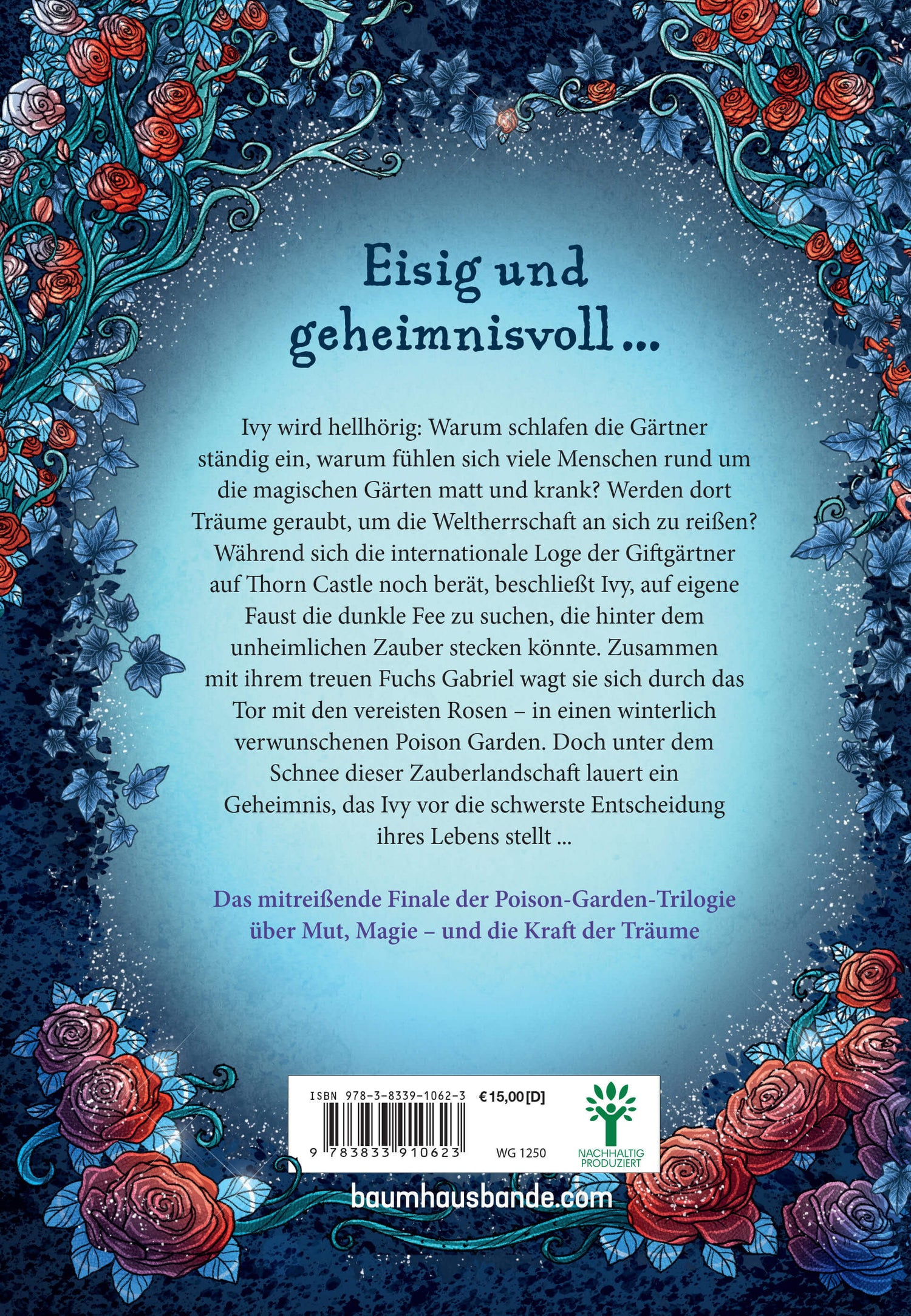 Ivy und die Macht des Poison Garden Ein fulminanter Abschlussband der fantastischen Tr Gesa Schwartz 9783833910623 Baumha...