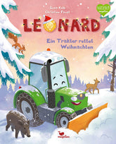 Leonard - Ein Traktor rettet Weihnachten Ein Bilderbuch für Kinder ab 3 Jahren über Tiere,  Suza Kolb 9783734821653 Magel...