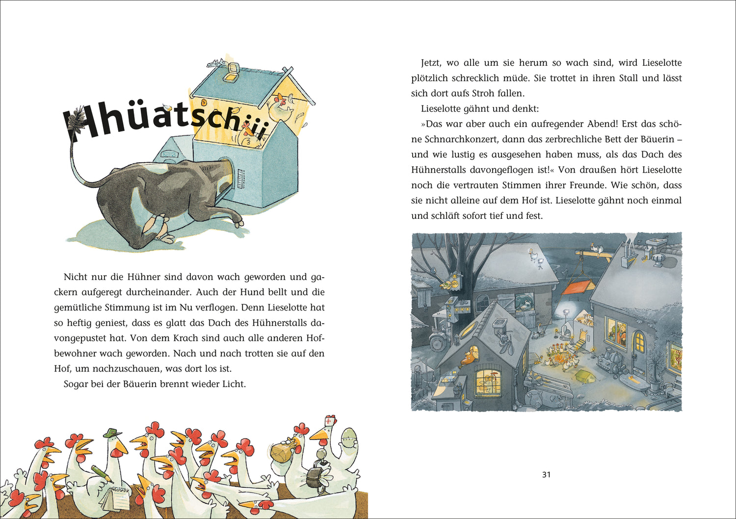 Lieselotte - Ein Bauernhof voller Abenteuer Wimmliges Bilderbuch zum Vorlesen von Kuh Lieselot Fee Krämer 978-3-7373-7431...
