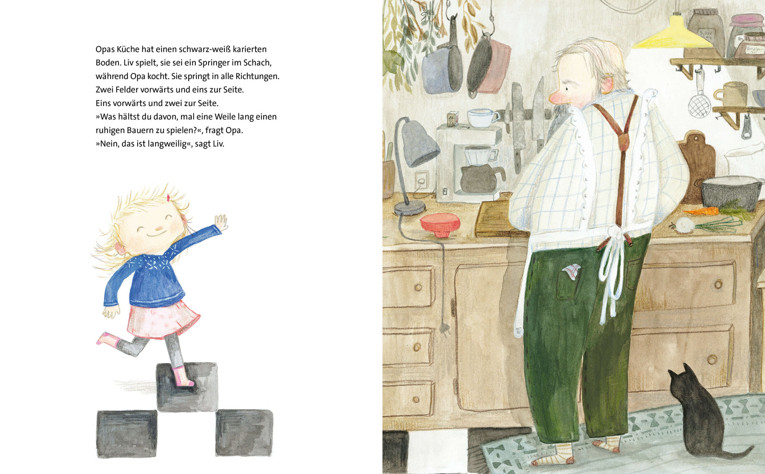 Liv - Kein Märchen Einfühlsames Bilderbuch über die Ernährung für Kin Anne Sofie Allermann 9783864296666 Penguin Verlag (3)