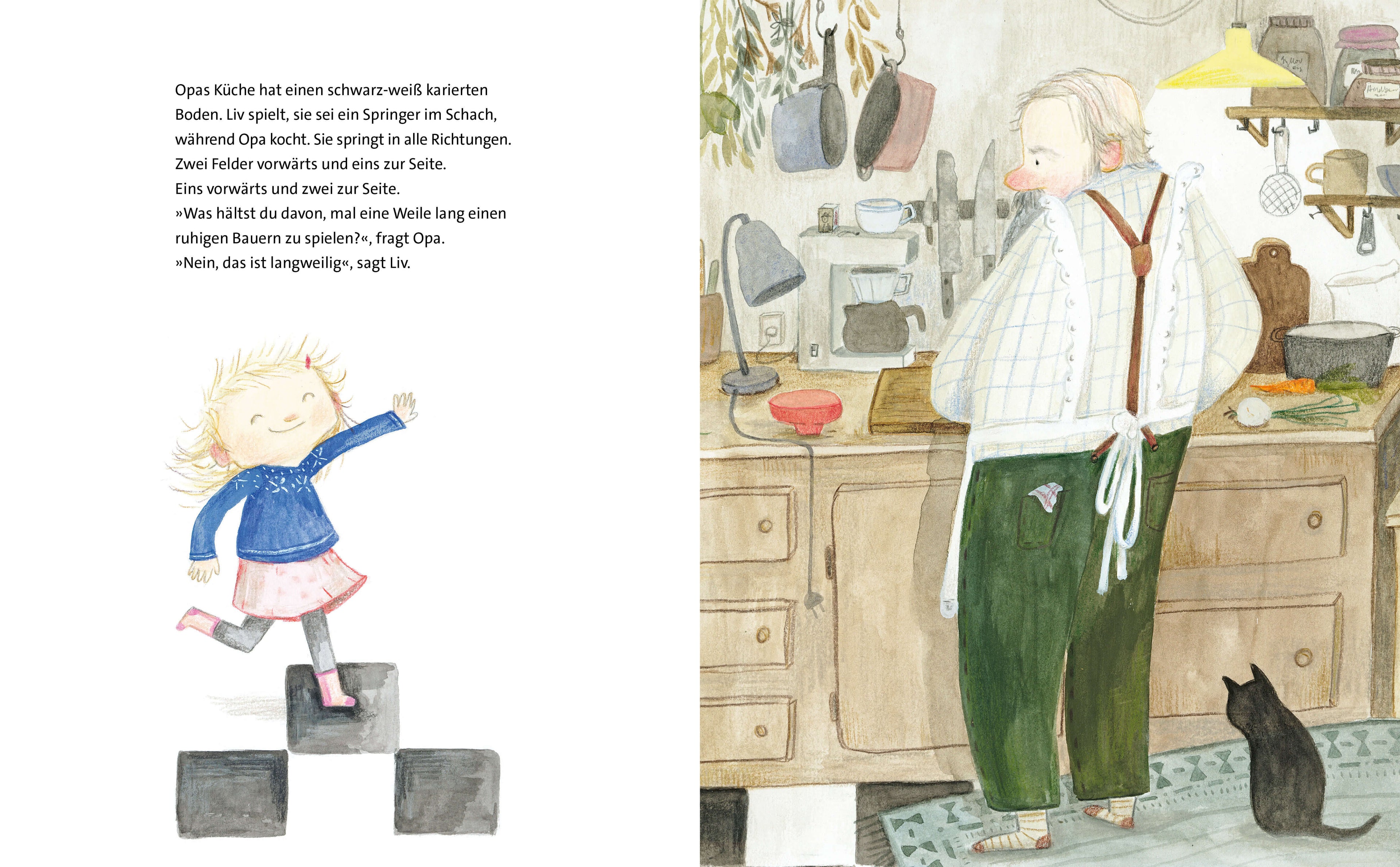 Liv - Kein Märchen Einfühlsames Bilderbuch über die Ernährung für Kin Anne Sofie Allermann 9783864296666 Penguin Verlag (3)