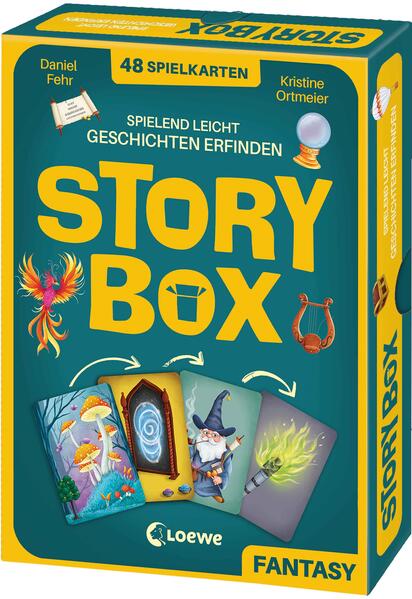 Loewe 978-3-7432-1876-5 Story Box - Fantasy Entfalte deine Fantasie und erfinde kreative Gesch (1)