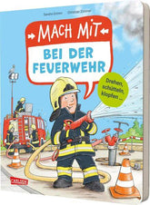 Mach mit - Bei der Feuerwehr Sandra Grimm 9783551254436 Carlsen Verlag GmbH (1)