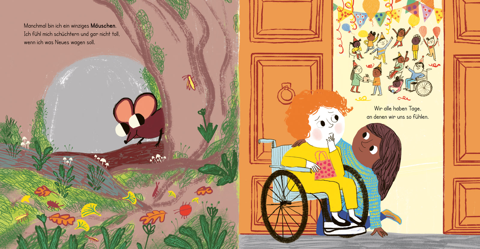 Mal starker Bär, mal stille Maus So kannst du sagen, wie du dich fühlst | Bilderbuc Moira Butterfield 978-3-7373-7347-0 (3)