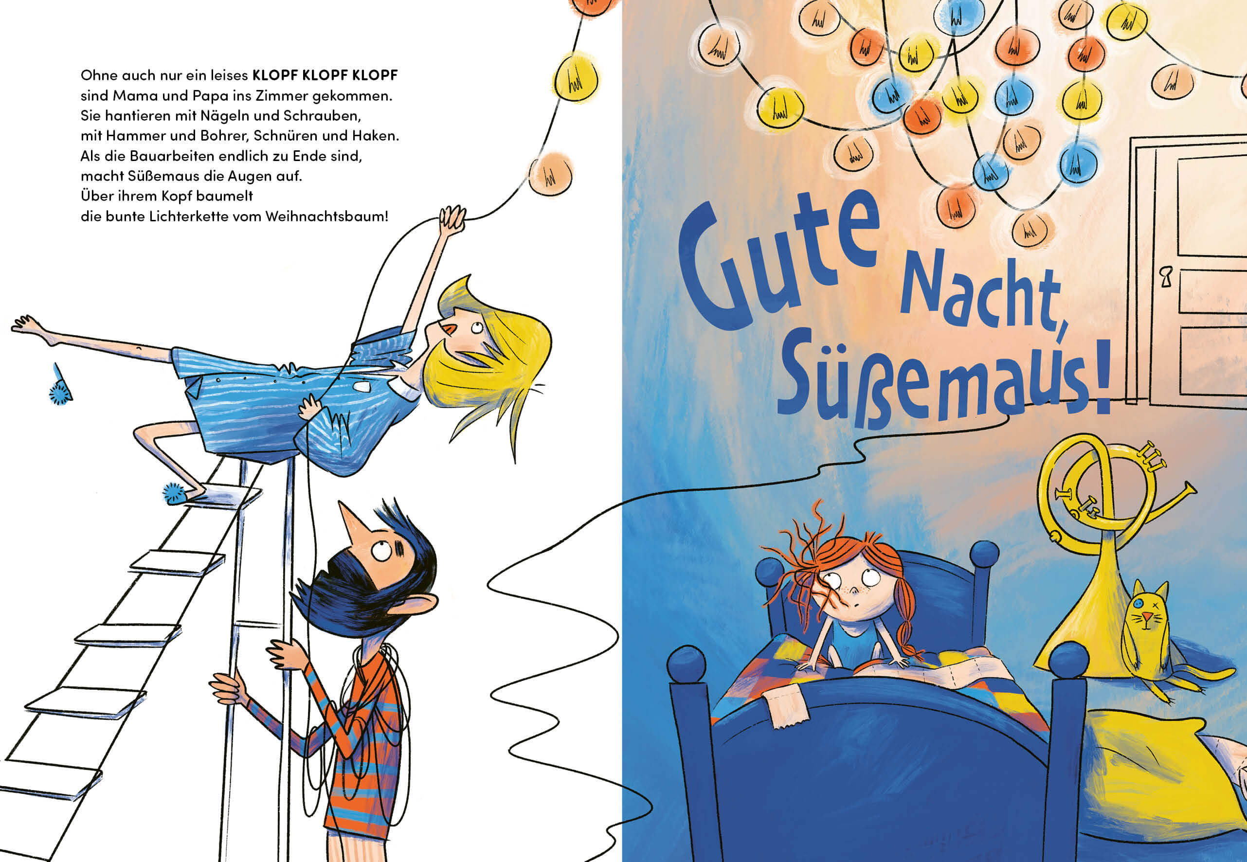 Mama, Papa, ab ins Bett! Lustiges Einschlafbuch mit verkehrten Rollen Muriel Zürcher 9783423765831 dtv Verlagsgesellschaf...