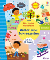 Mein buntes Klappenbuch: Wetter und Jahreszeiten erklärt mit über 80 Klappen Frühling, Sommer, Herb 978-1-0357-0335-7 (1)