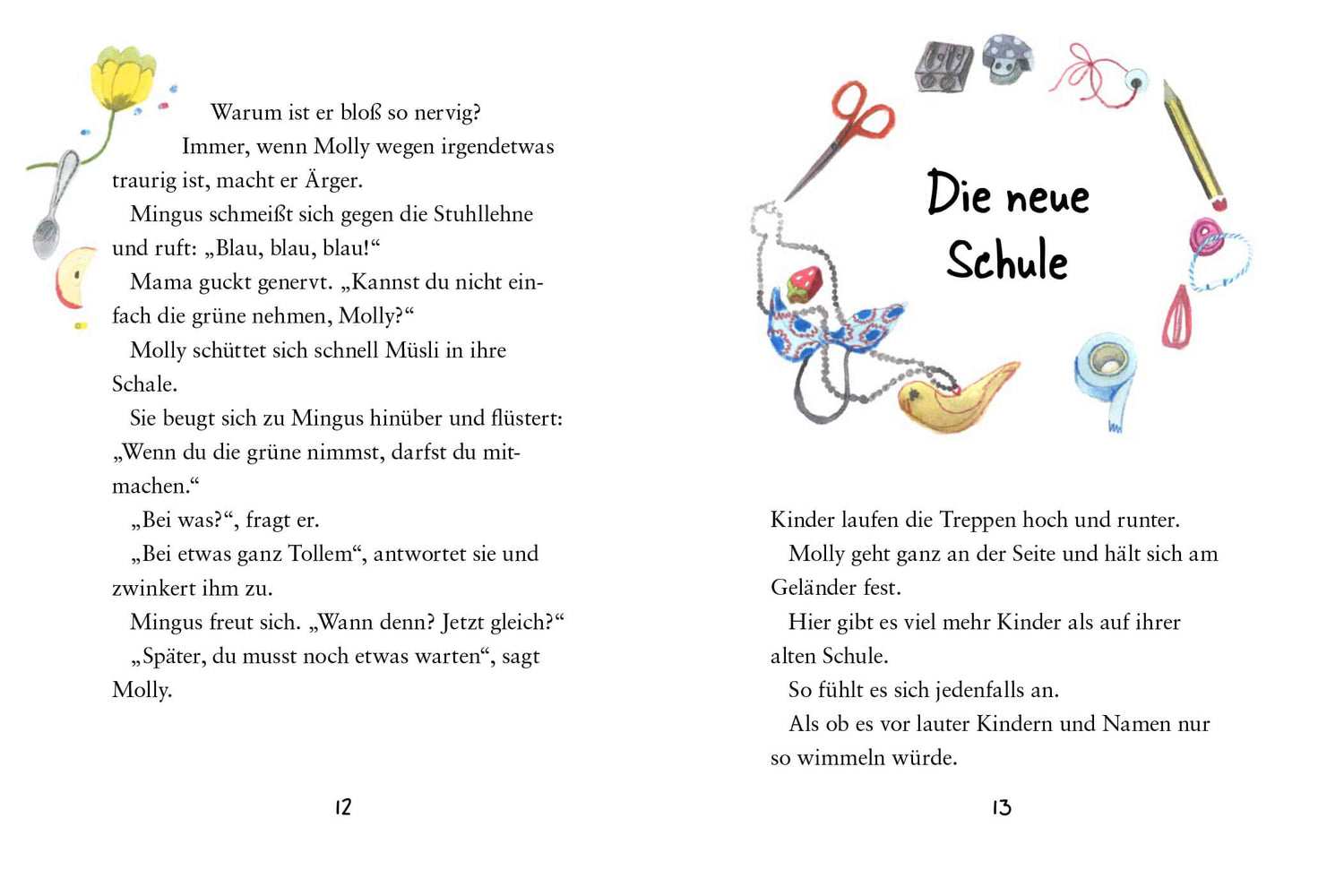 Molly mittendrin - Die neue Schule Molly mittendrin, Band 1 | Einfühlsam und lebensna Sabine Lemire 9783954703166 Klett K...