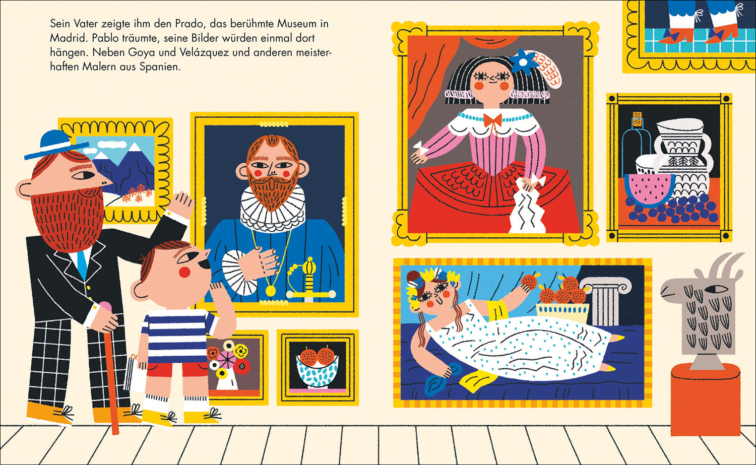 Pablo Picasso Little People, Big Dreams. Deutsche Ausgabe | Kind María Isabel Sánchez Vegara 9783458179887 Insel Verlag (4)